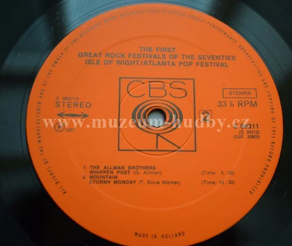 Allman Brothers, Mountain, Johnny Winter And Mean Mistreater, Poco, Chambers Brothers,... - Obrázek 4