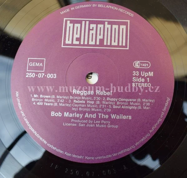 Bob Marley And The Wailers - Obrázek 4
