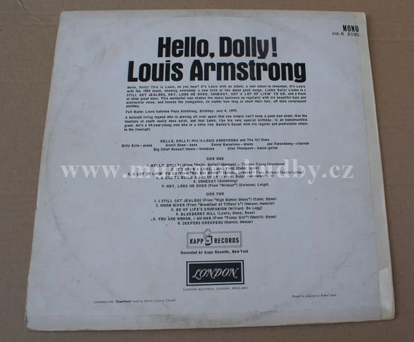 Louis Armstrong And The All Stars - Obrázek 2