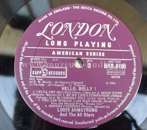 Louis Armstrong And The All Stars - Obrázek 3