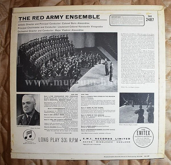 Red Army Ensemble / Colonel Boris Alexandrov - Obrázek 2