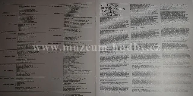Beethoven - Gewandhausorchester Leipzig / Kurt Masur - Obrázek 3