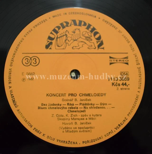 Máci ,Boris Janíček , Lenka Filipová ,Parta Kočovníků , Marsyas , Karel Zich - Obrázek 3