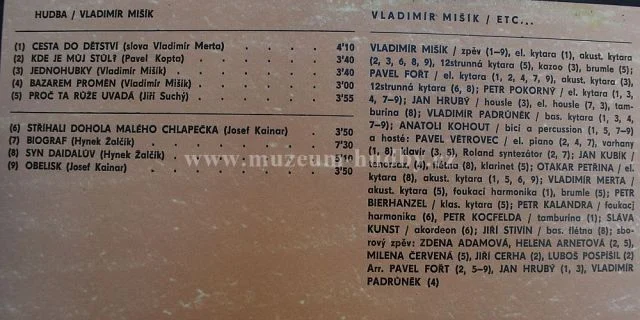 Vladimír Mišík / Etc… - Obrázek 3