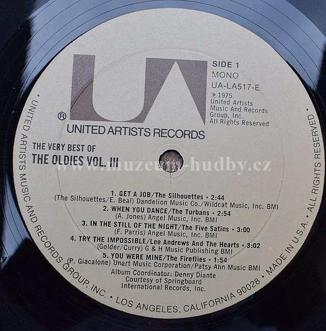 Silhouettes / Jerry Lee Lewis / Five Satins / Del Shannon - Obrázek 3