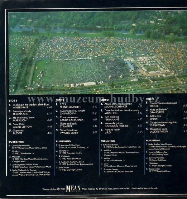 Budgie,Whitesnake,Terraplane,Marillion,Randy California - Obrázek 4
