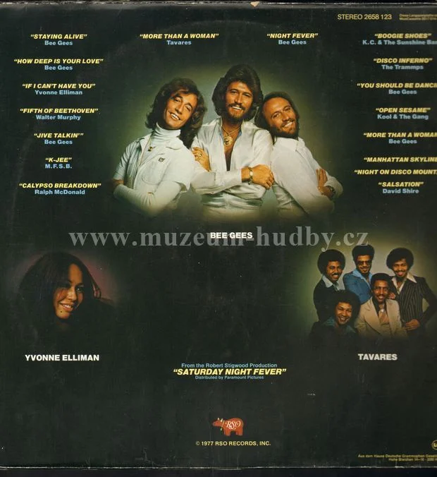 Bee Gees,Yvonne Elliman,Walter Murphy,Tavares,KC & The Sunshine Band - Obrázek 2