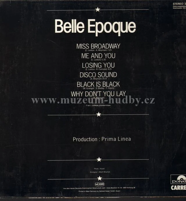 Belle Epoque - Obrázek 2