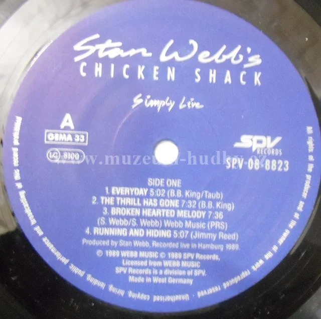 Stan Webb's Chicken Shack - Obrázek 3