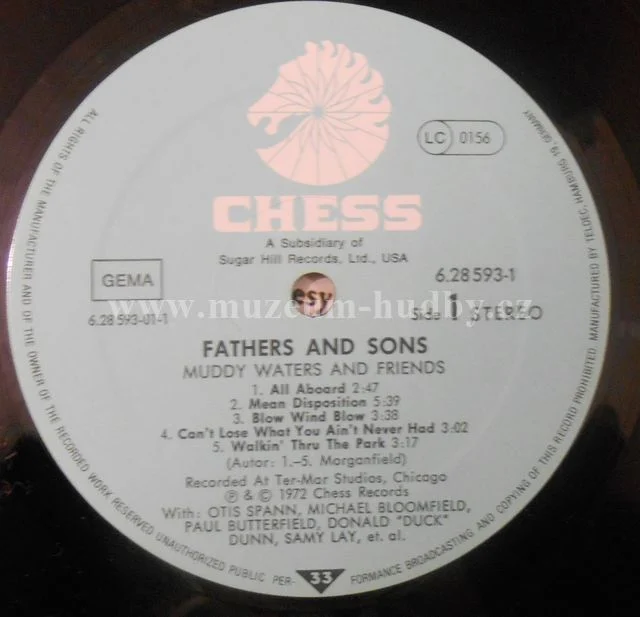 Muddy Waters / Otis Spann / Mike Bloomfield / Paul Butterfield / Donald Duck Dunn / Sam Lay and Buddy Miles - Obrázek 5