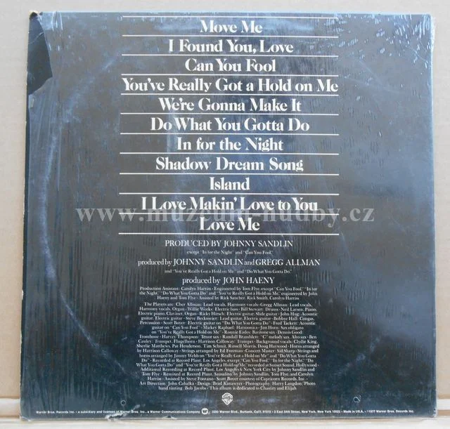 Allman And Woman / Gregg Allman / Cher - Obrázek 2