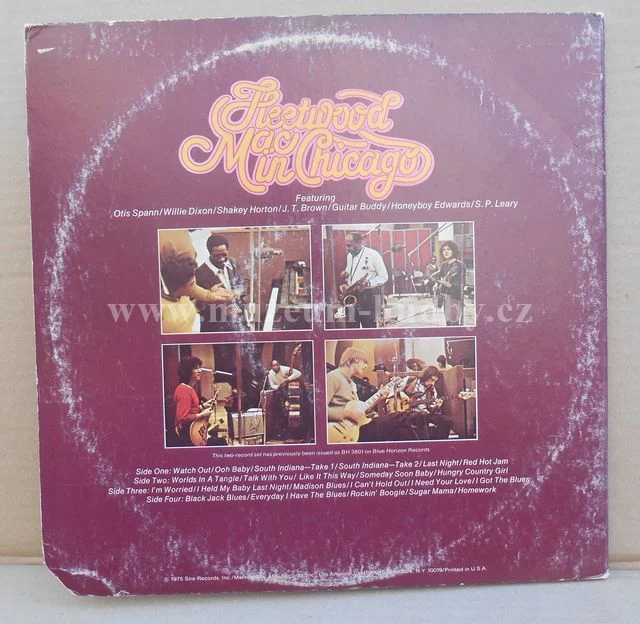 Fleetwood Mac / Otis Spann / Willie Dixon / Shakey Horton / J.T. Brown / Guitar Buddy / Honey Boy Edwards / S.P. Leary - Obrázek 4