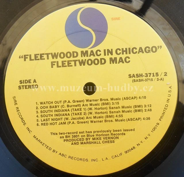Fleetwood Mac / Otis Spann / Willie Dixon / Shakey Horton / J.T. Brown / Guitar Buddy / Honey Boy Edwards / S.P. Leary - Obrázek 5