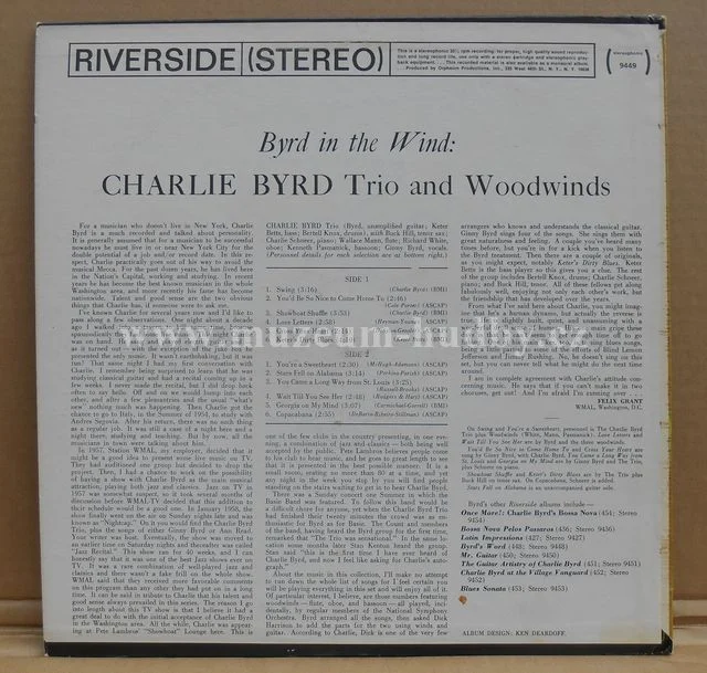 Charlie Byrd Trio And Woodwinds - Obrázek 2