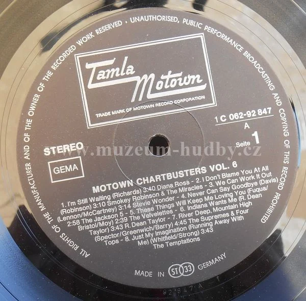 Diana Ross / Smokey Robinson & The Miracles / Jackson 5 - Obrázek 3
