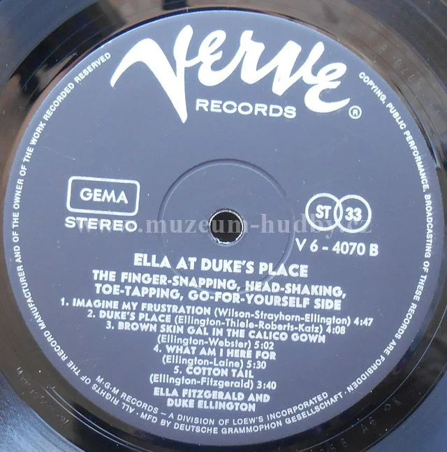 Ella Fitzgerald / Duke Ellington - Obrázek 3