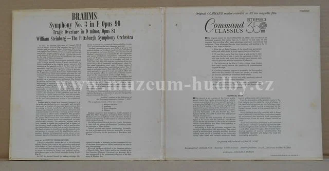 Brahms, William Steinberg, Pittsburgh Symphony Orchestra - Obrázek 2