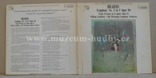 Brahms, William Steinberg, Pittsburgh Symphony Orchestra - Obrázek 3