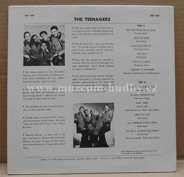 Teenagers Featuring Frankie Lymon - Obrázek 2