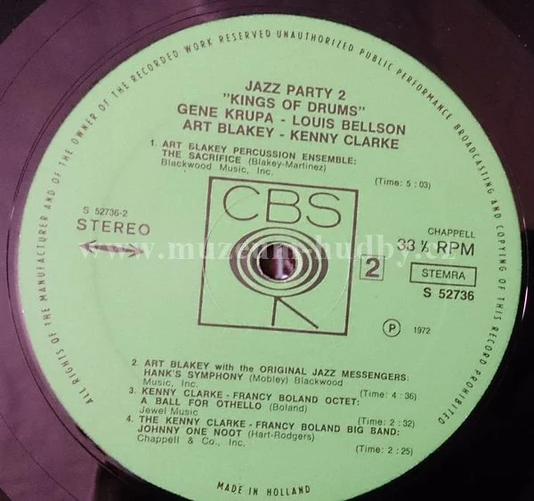 Gene Krupa / Louis Bellison / Art Blakey / Kenny Clarke - Obrázek 4