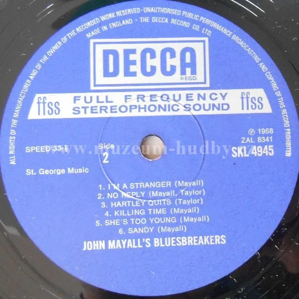 John Mayall's Bluesbreakers - Obrázek 3