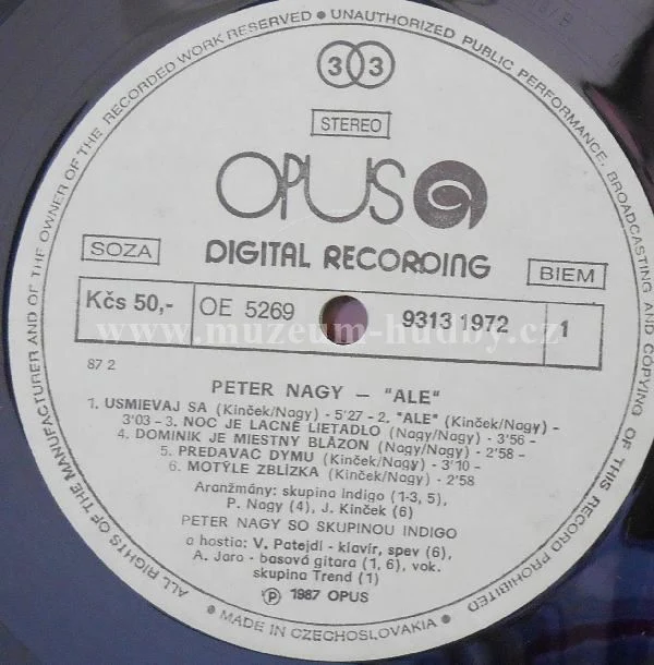 Peter Nagy, Indigo - Obrázek 3