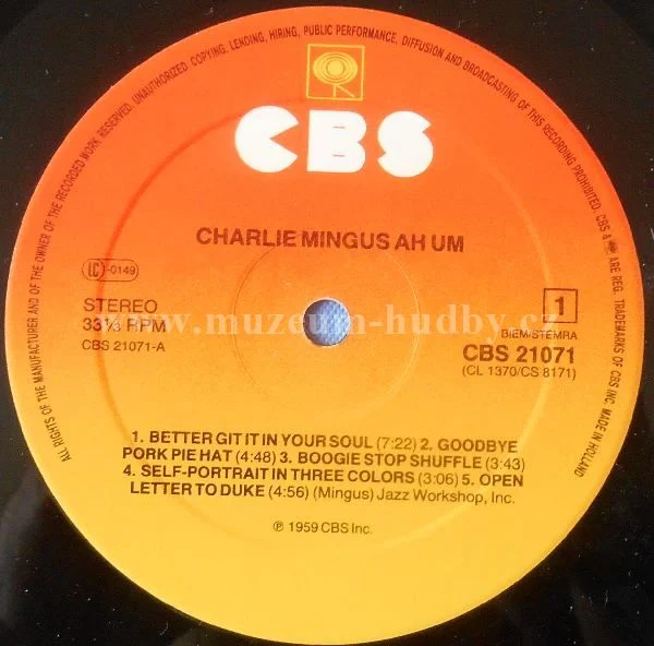 Charlie Mingus - Obrázek 4