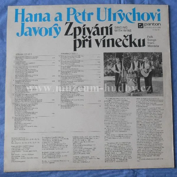 Hana A Petr Ulrychovi, Javory - Obrázek 2