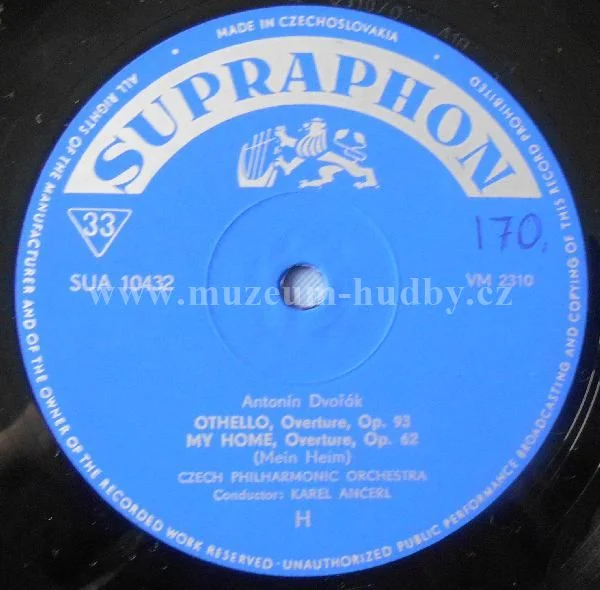 Dvořák / Czech Philharmonic Orchestra / Karel Ančerl - Obrázek 4