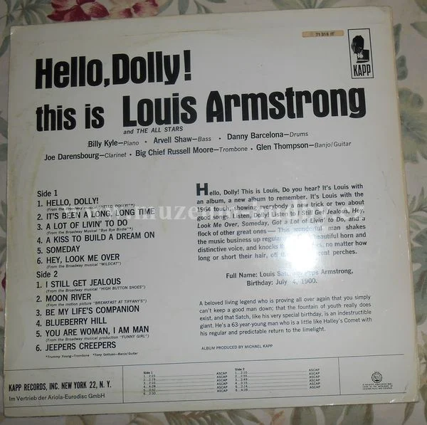 Louis Armstrong - Obrázek 2