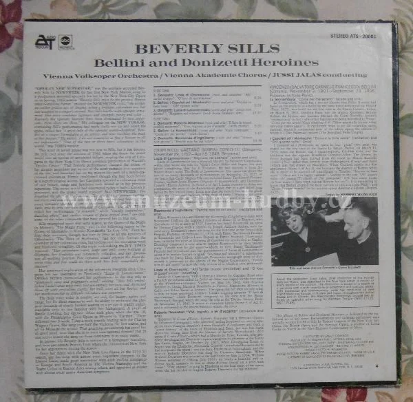 Beverly Sills, Vienna Volksopern Orchestra, Vienna Akademie Chorus, Jussi Jalas - Obrázek 2