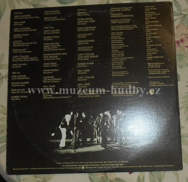 Bob Dylan / Judy Collins / Odetta / Pete Seeger / Country Joe McDonald - Obrázek 3