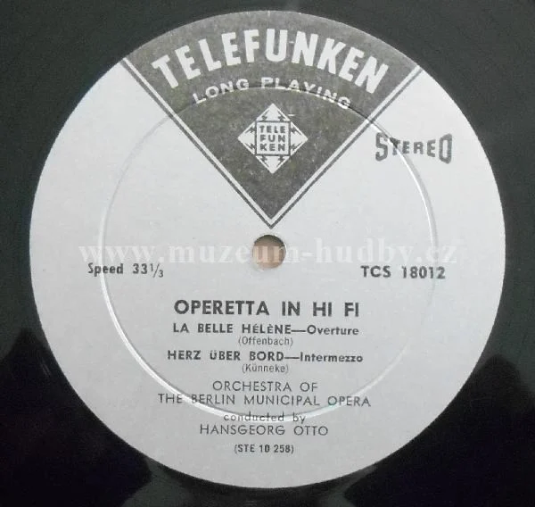 Hansgeorg Otto / Offenbach / Suppe / Kunneke - Obrázek 3