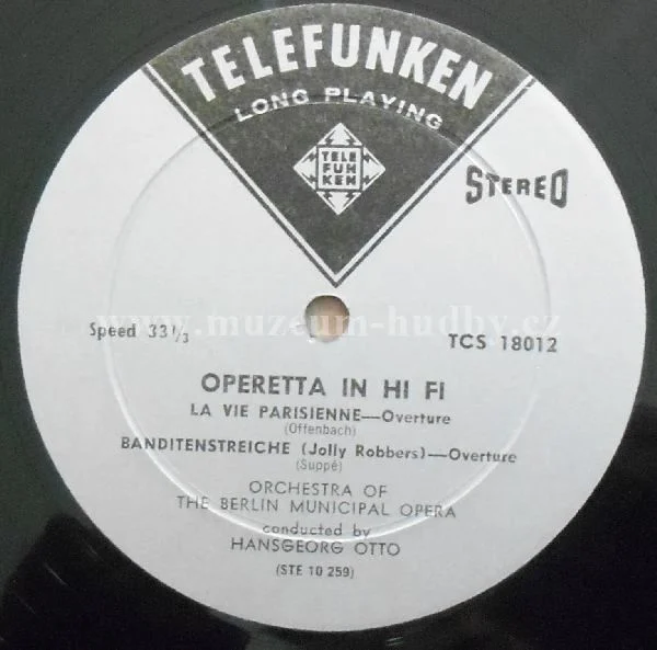 Hansgeorg Otto / Offenbach / Suppe / Kunneke - Obrázek 4