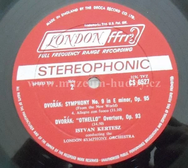 Dvořák - Kertesz And London Symphony Orchestra / István Kertész - Obrázek 5