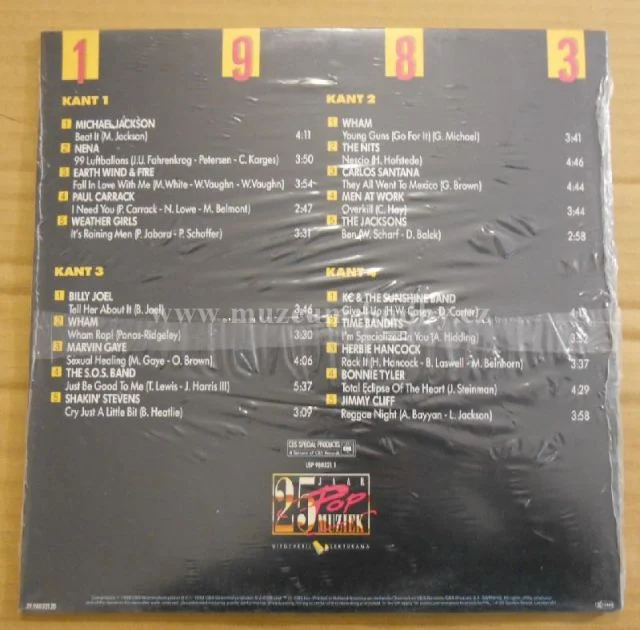 Michael Jackson,Nena,Earth Wind & Fire,Paul Carrack,Weather Girls,Wham,Nits,Carlos Santana,Marvin Gaye,Herbie Hancock - Obrázek 2
