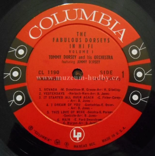 Tommy Dorsey And His Orchestra Featuring Jimmy Dorsey - Obrázek 3