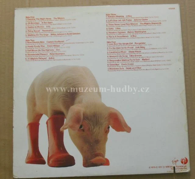 Captain Beefheart / Motors / X Ray Spex / XTC / Penetration / Wilko Johnson's Solid Senders / Steve Hillage / Can / Peter Baumann / Ashra / U-Roy / Johnny Clarke / Mighty Diamonds - Obrázek 4