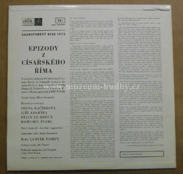 Livius, Tacitus, Suetonius, Flavius, Seneca, Ovidius, Horatius, Plútarchos, Homér, Platón - Obrázek 2