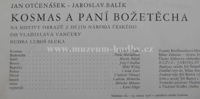 Jan Otčenášek, Jaroslav Balík - Obrázek 3