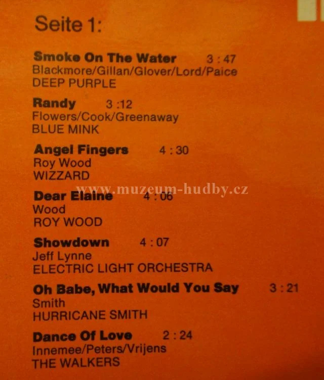 Deep Purple,Blue Mink,Wizard,Roy Wood,Electric Light Orchestra,Hurricane Smith,Walkers,Bobbie McGee,Cats,Nick McCanzie,Santabarbara,Los Diablos,Cliff Richard - Obrázek 6
