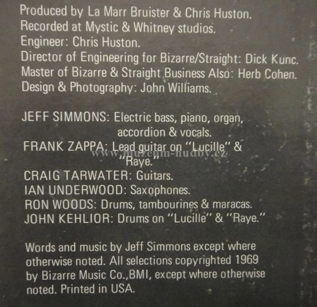 Jeff Simmons / Frank Zappa - Obrázek 4
