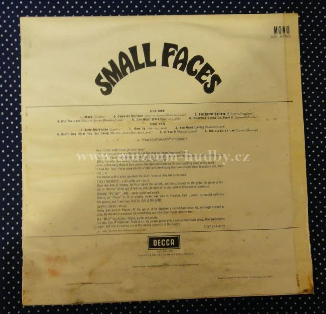 SMALL FACES - Obrázek 2