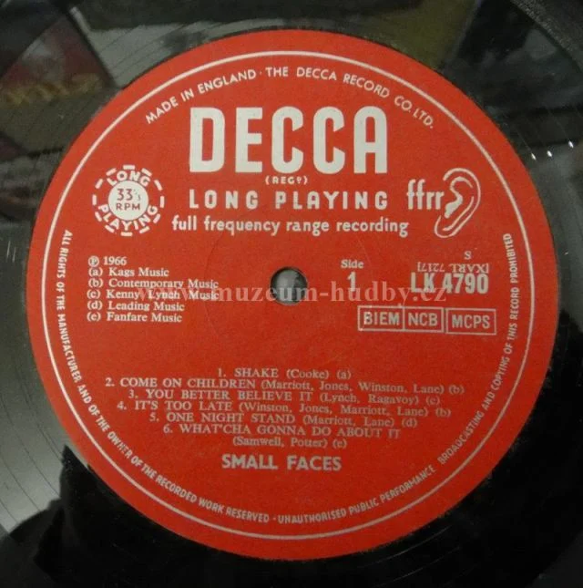 SMALL FACES - Obrázek 5