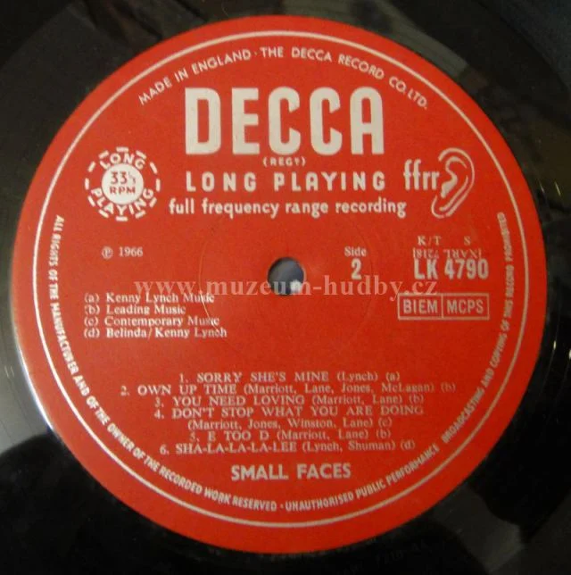 SMALL FACES - Obrázek 6