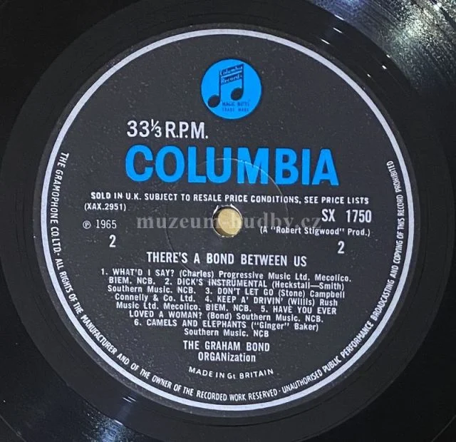 Graham Bond Organization / Dick Heckstall / Ginger Baker / Jack Bruce - Obrázek 4