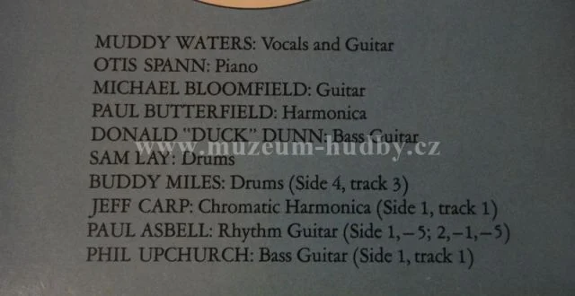 Muddy Waters, Otis Spain, Michael Bloomfield, Donald Duck Dun - Obrázek 3