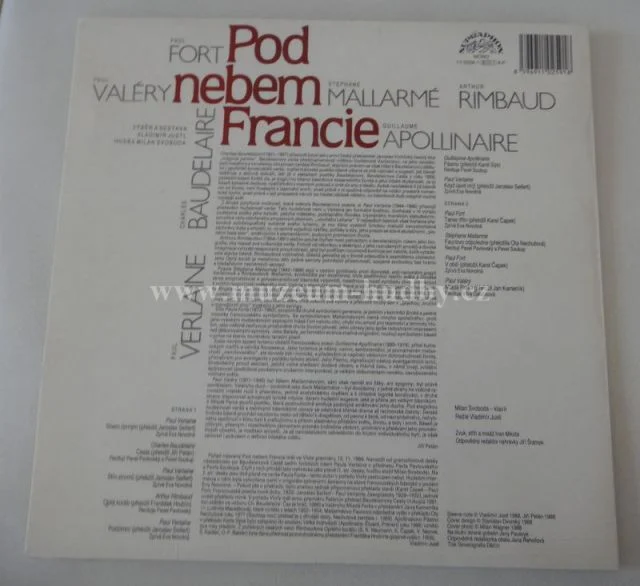Pod nebem Francie - Paul Fort, Paul Valery, Stephane Mallarme - Obrázek 2