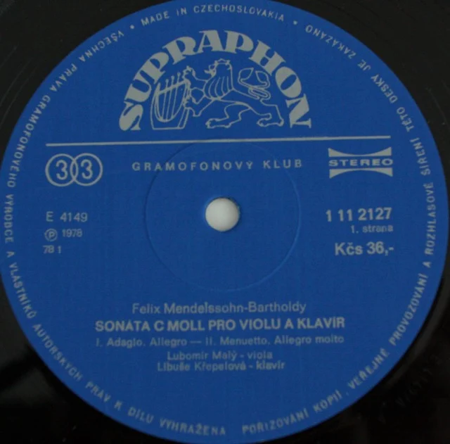 Felix Mendelssonhn - Bartholdy / Jan Křtitel Václav Kalivoda - Obrázek 3