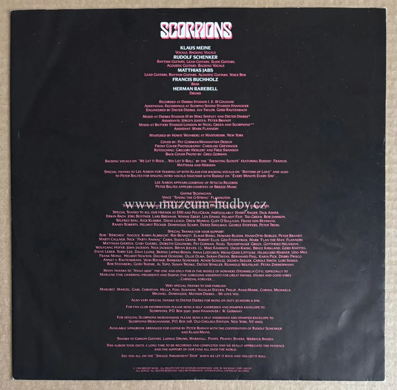 Scorpions - Obrázek 3